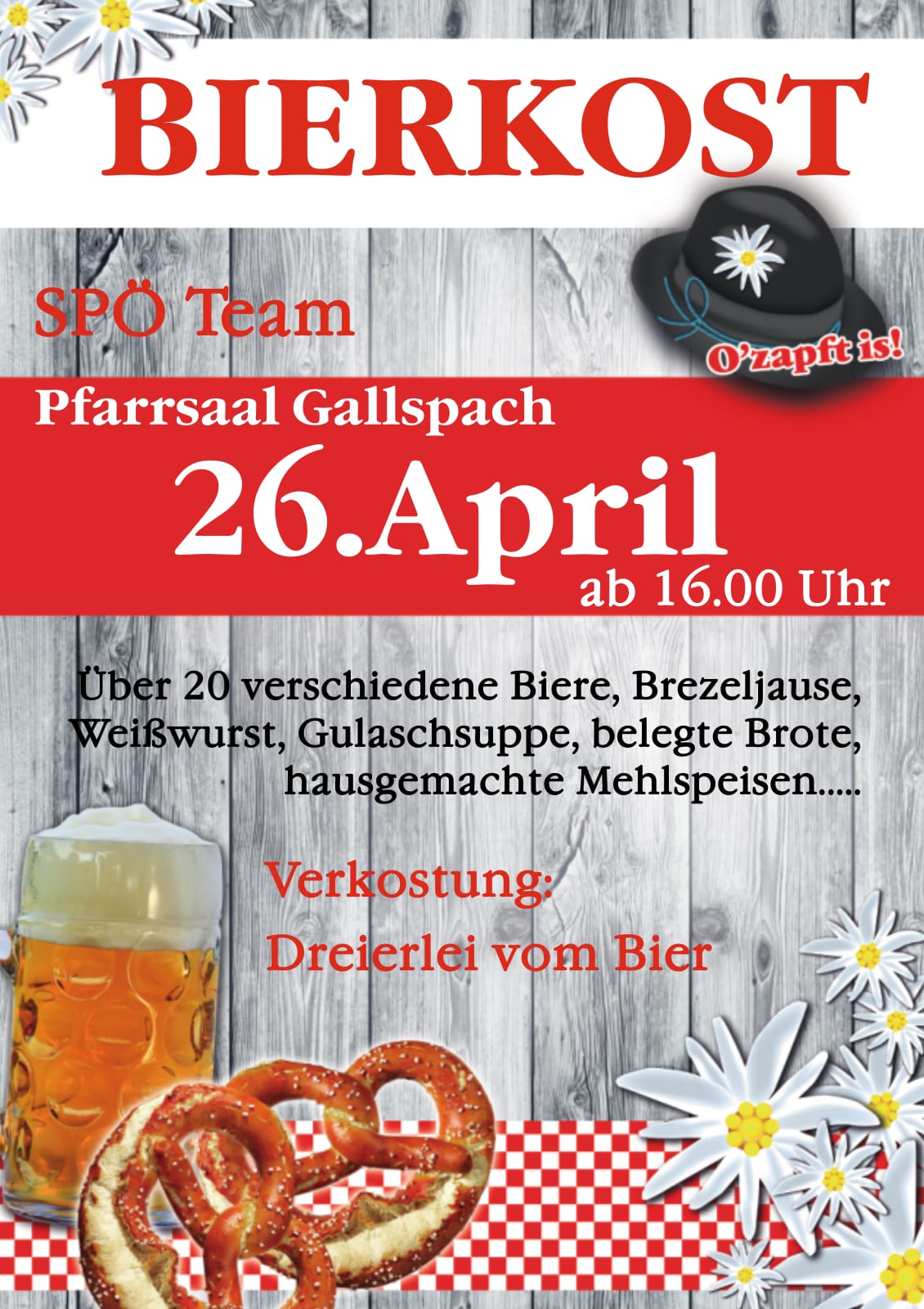 BIERKOST  GALLSPACH 2019