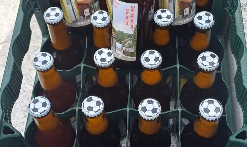 Abfüllen für Fussball EM