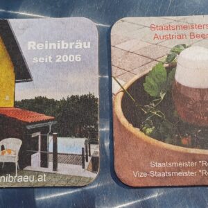 Reinibräu Bierdeckeln Staatsmeiseter 2025